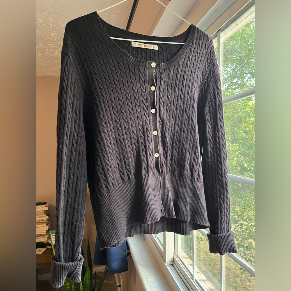 Cableknit Cardigan